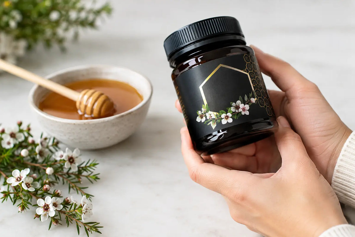 How to Read UMF Labels on Mānuka Honey Jars