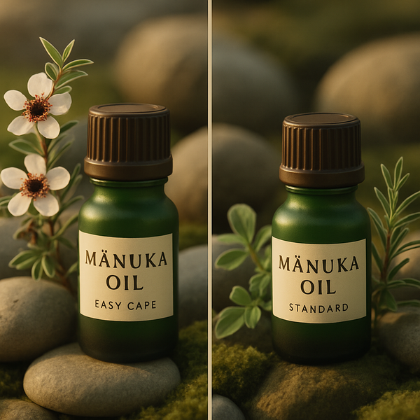 East Cape vs Standard Mānuka Oil — What's Actually Different
