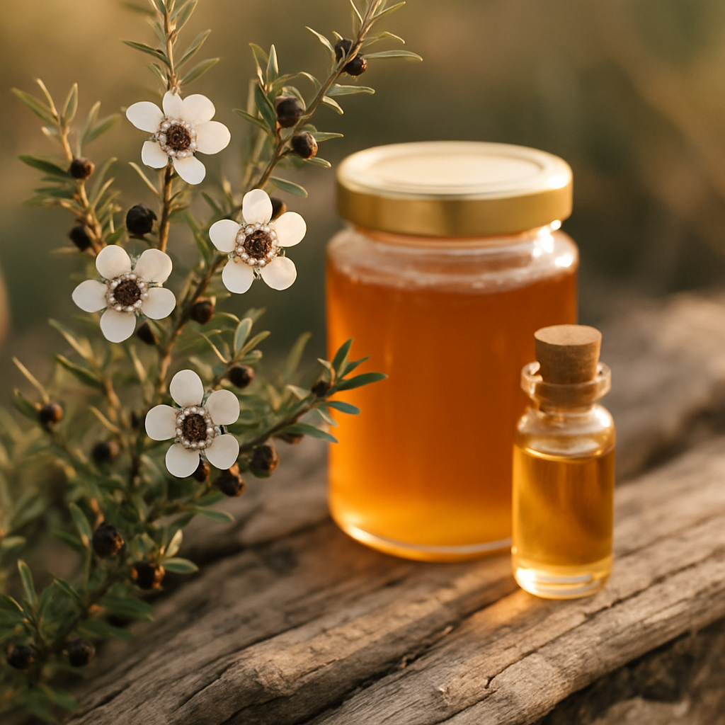 Mānuka Oil vs Mānuka Honey — Same Plant, Different Products, Different Uses