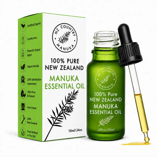 Pure Manuka Oil - 10ml 100% Organic NZ Essential Oil